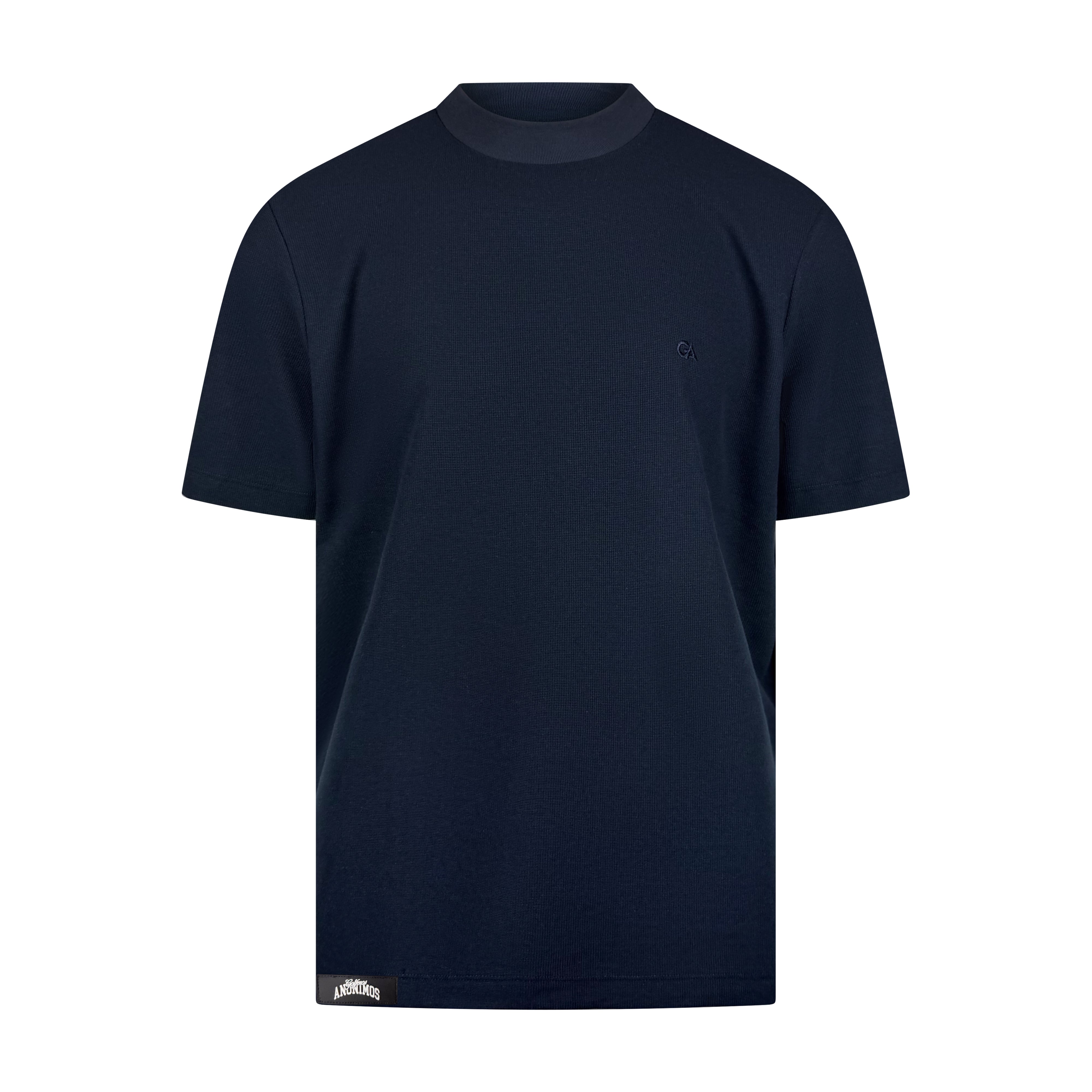Mock Neck Collection- DARK BLUE – GOLFEROS ANONIMOS