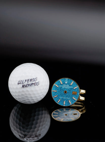 “Relax” inspired blue stick dial