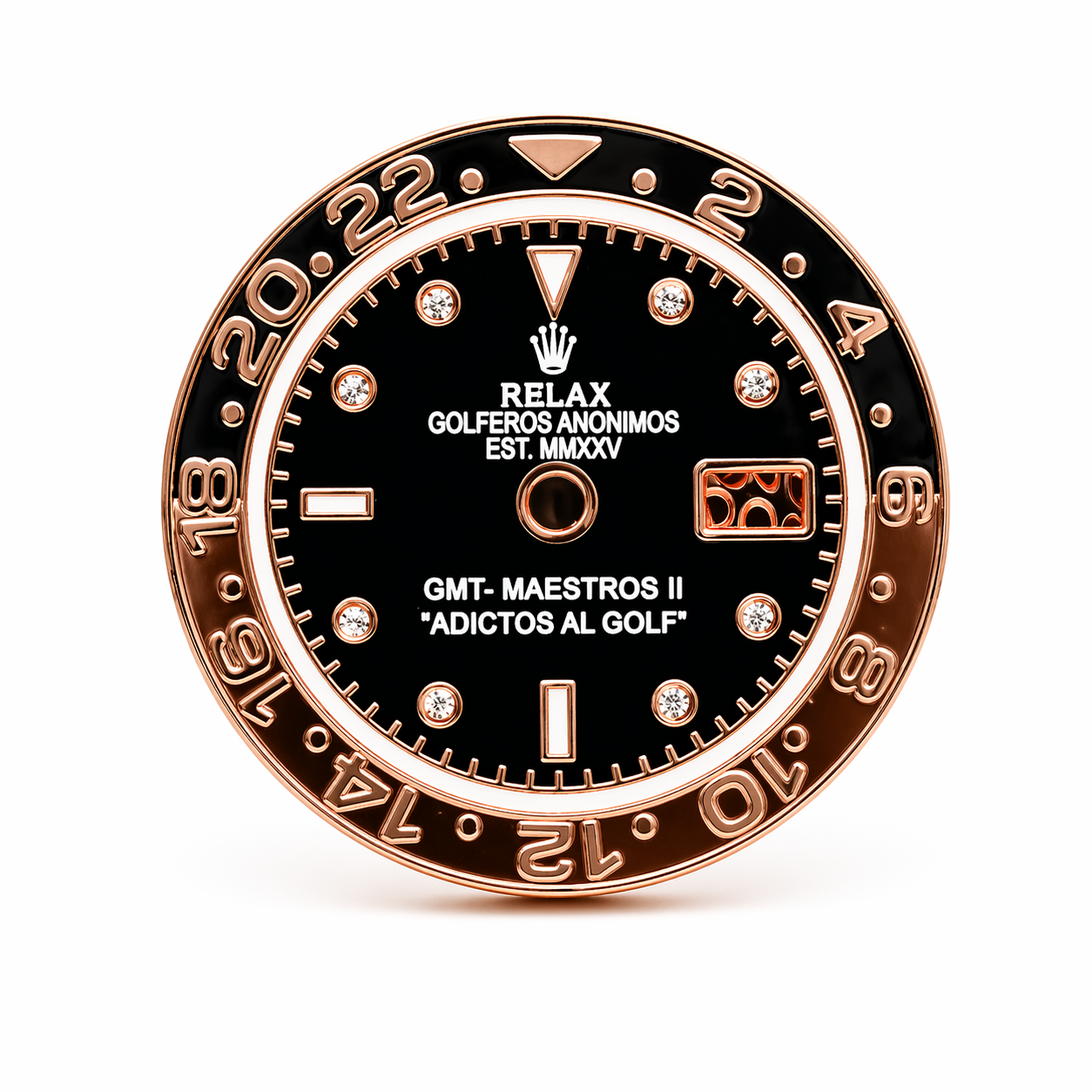 GMT Maestros II (Oro Rosa)