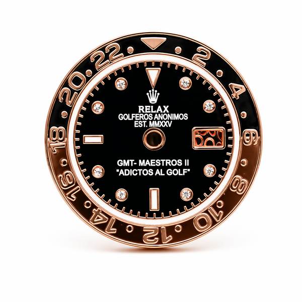 GMT Maestros II (Oro Rosa)