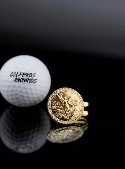 Centenario ball marker and hat clip