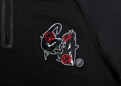 Bladed Collar Polo Black (Rose GA)