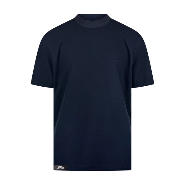 Mock Neck Collection- DARK BLUE