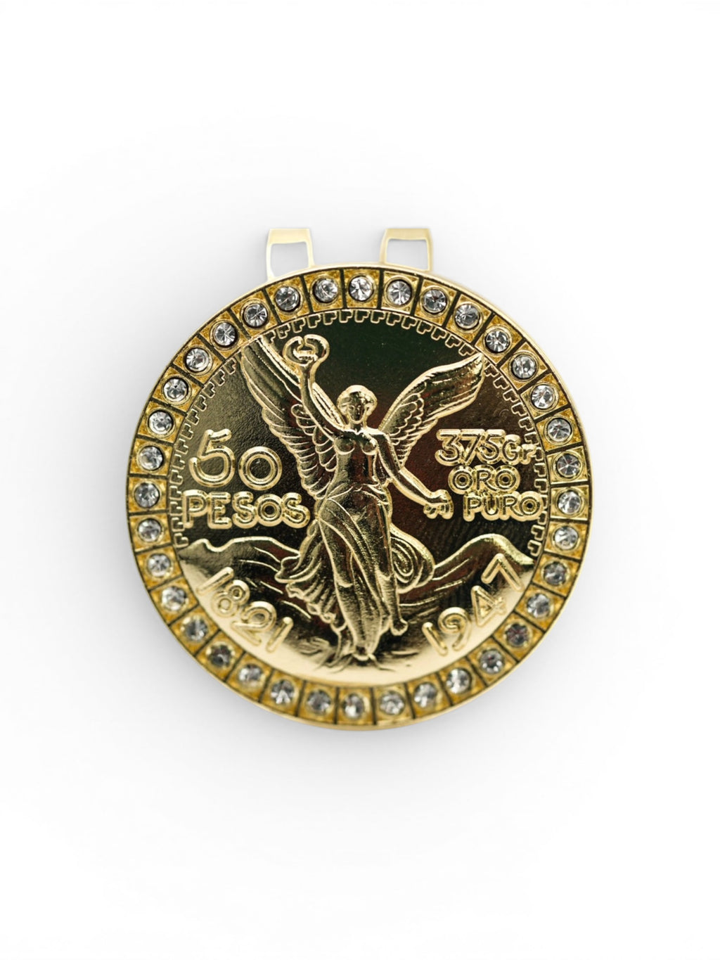Centenario ball marker and hat clip