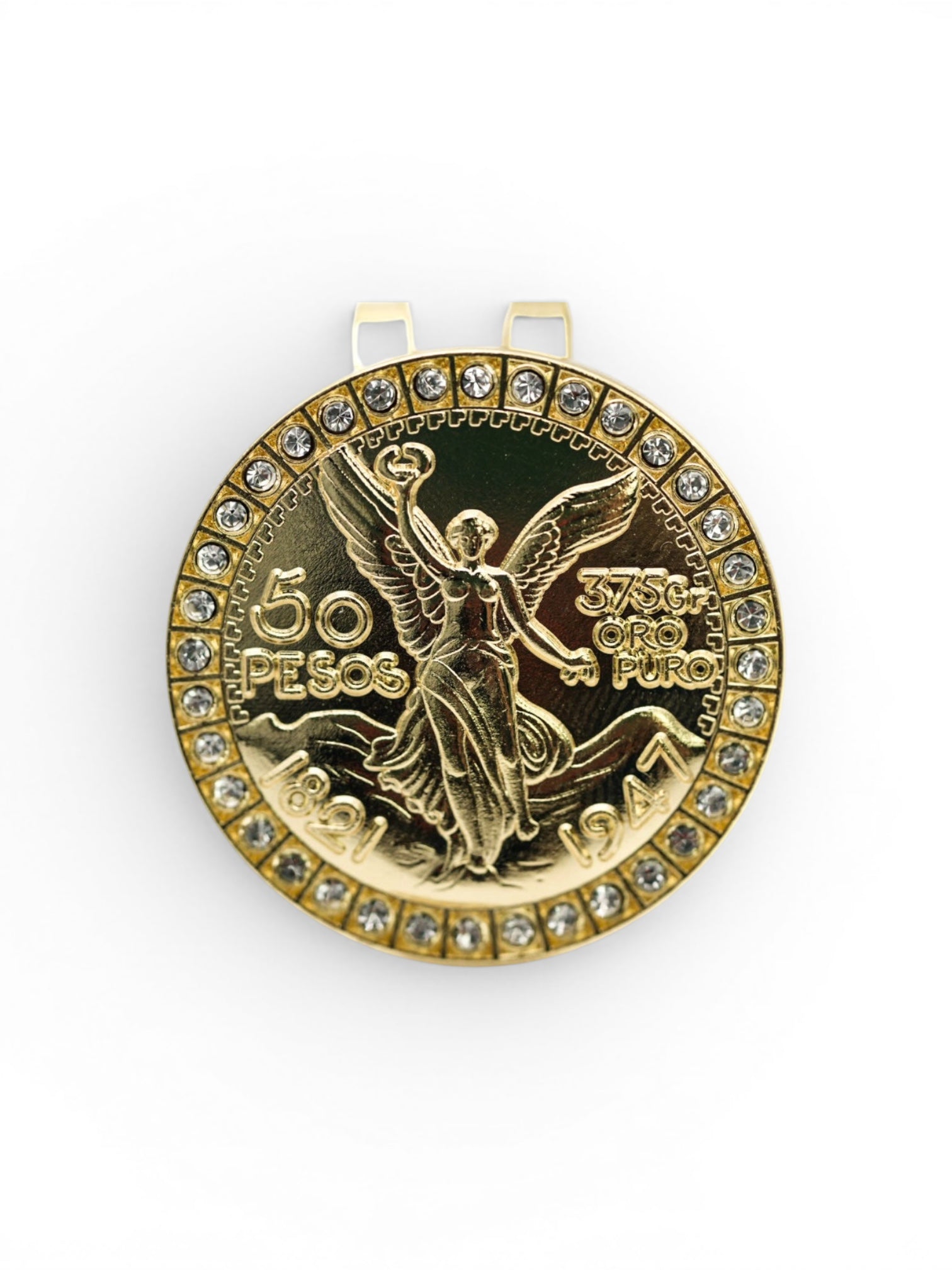 Centenario ball marker and hat clip
