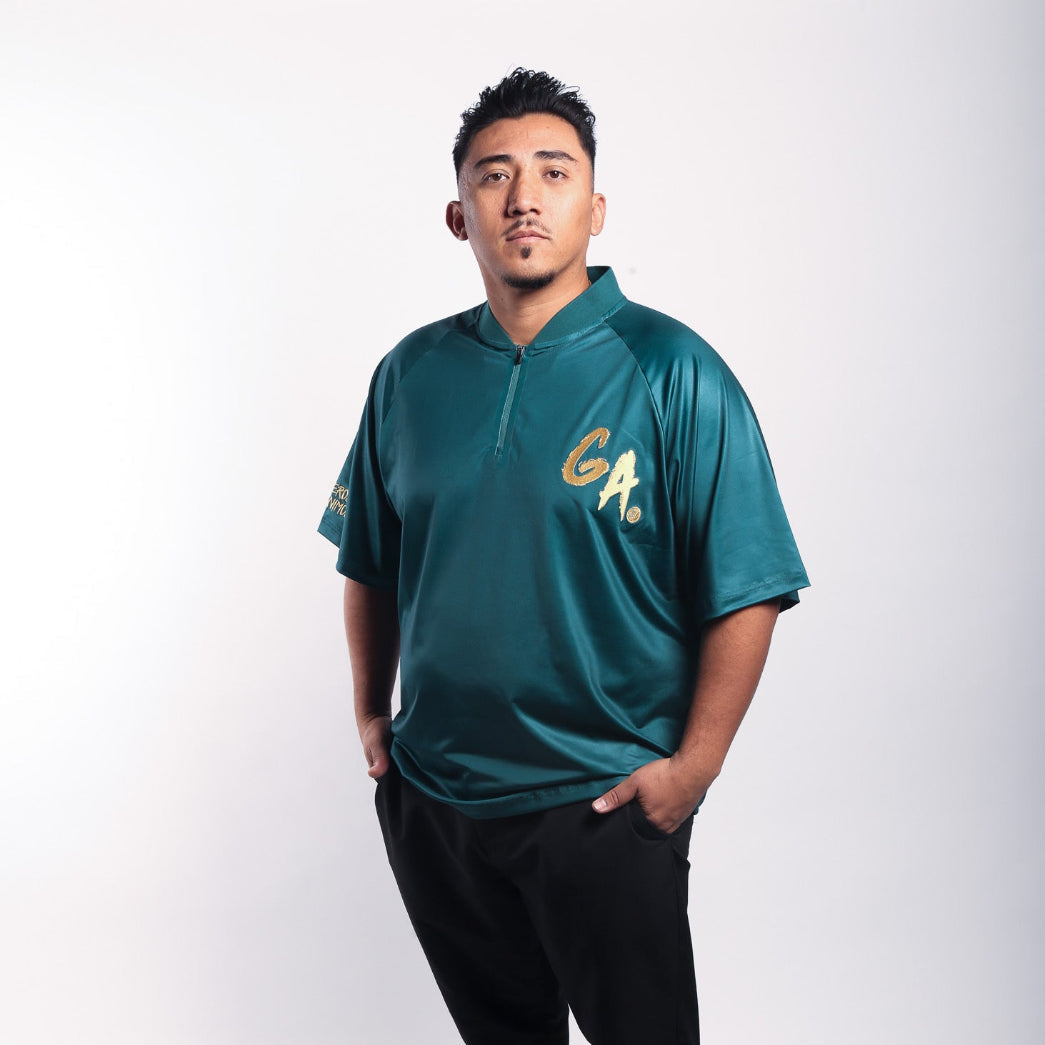 Bladed Collar Polo GREEN (ORO GA)