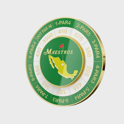 “Maestros” Ball Marker – Golferos Anónimos Original Design